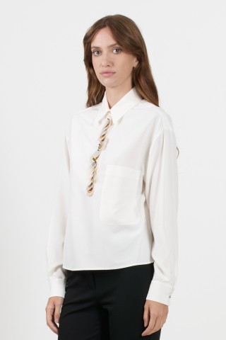 FLUID EMBROIDERED SHIRT