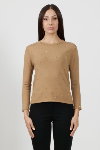 SWEATER WITH STUDS