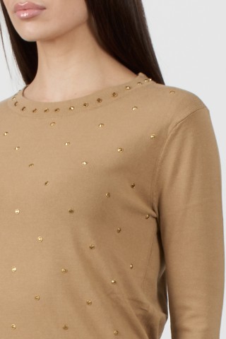 SWEATER WITH STUDS