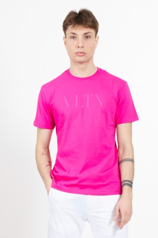 T-Shirt girocollo stampa VLTN
