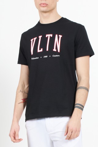 T-Shirt stampa VLTN red