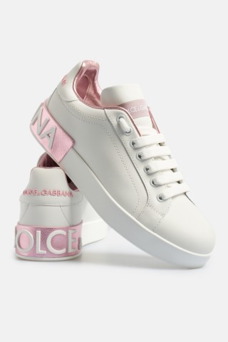 Women's White Sneaker 100% CALF
