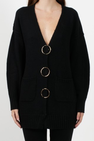 CARDIGAN WITH RINGS