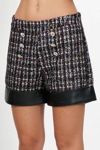 SHORT IN BOUCLE