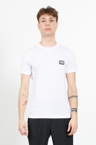 T-shirt DG con placca logata