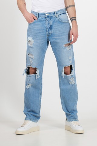 Kanye Jeans baggy strappi