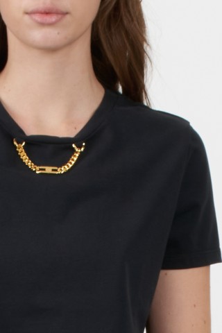 T-SHIRT WITH CHAIN