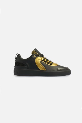 Sneakers B-Skate nere e oro