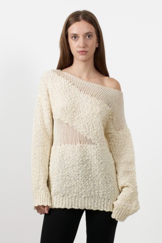 PERFORATED LOUISE SWEATER
