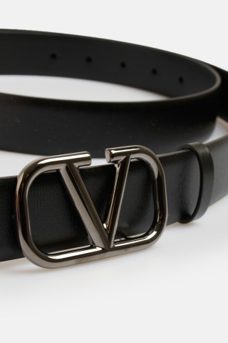 Cintura V logo vitello 30mm