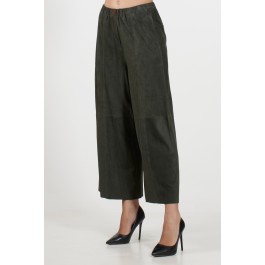 SOFT SUEDE TROUSERS