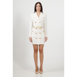 ROBE MANTEAU WITH BELT