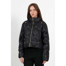 DOWN JACKET WITH STUDS