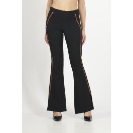 FAUX LEATHER TROUSERS