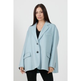 SHORT COAT WITH BUTTON SLEEVES