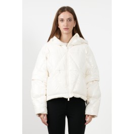 SHORT DOWN JACKET WITH HOOD